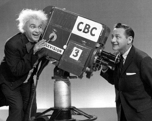Johhny Wayne & Frank Shuster at CBC (1959)
