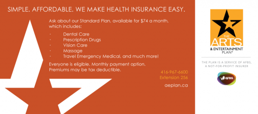 The Arts & Entertainment Plan - Group Insurance for performers without an AFBS members plan